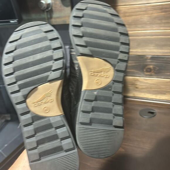 Dansko Gabi Charcoal Black Comfort Sneaker Shoes Size 41 (10.5) - Picture 10 of 11